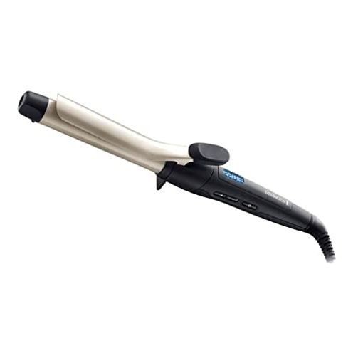 Remington Rizador de Pelo Pro Soft Curl, Ondulador de Pelo con Pinza de 25 mm, Rizos Suaves y Sueltos, Cerámica Anti-estática, Turmalina, Iónico, 10 Temperaturas hasta 220°C, Punta Fría, CI6325