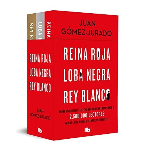 Trilogía Reina roja (Pack con: Reina roja | Loba negra | Rey blanco) (Antonia Scott) (Ficción)