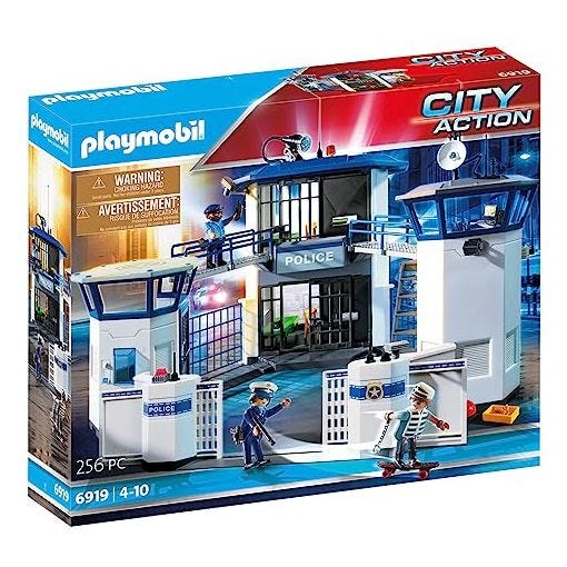 PLAYMOBIL City Action 6919 Comisaría de Policía con Prisión, A Partir de 5 años