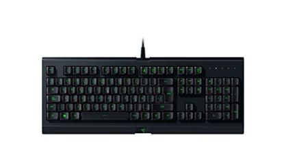 Razer Cynosa Lite - Teclado para juegos con interruptores de membrana de resorte suave (totalmente programable, iluminación RGB Chroma) QWERTY | Teclado Español, negro