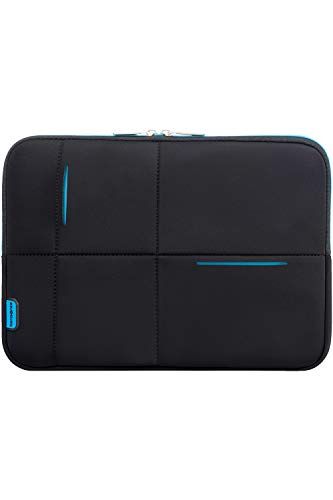 Samsonite COMPUTER CASE AIRGLOW SLEEVES BLACK/BLUE 14.1" UNISEX ADULTOS