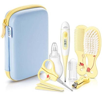 Philips Avent SCH400/30, Set Para Cuidado Del Bebé, Amarillo, Estándar, Pack de 1
