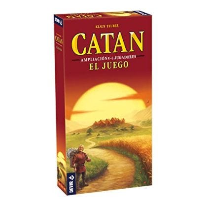 Devir - Catan ampliación para 5 y 6 Jugadores del juego base, Juego de Mesa con Amigos, 10 años (BGCATAN56)